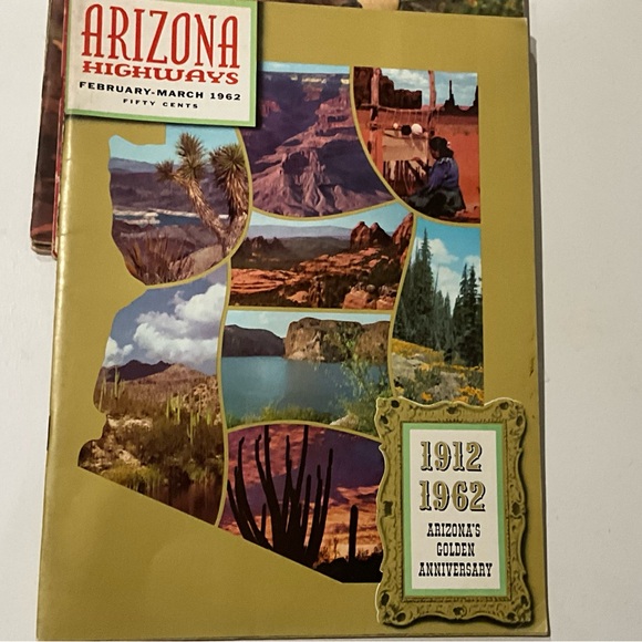 Vintage Lot of 5 Arizona Highways Magazines 1954, 1956, 1961, and 19062 - Picture 12 of 16